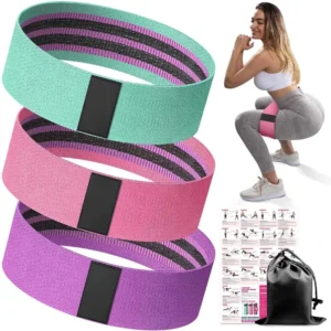 Fitness Elastic Band Hip Lifting Resistance Band Home Circular Squat Tension Ring Yoga Hip Lifting Ring Beautiful Hip Band Pack of 50