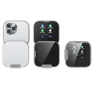 New I19 Rotate Mini Mobile Phone Flashlight Slider Cell Phones Dual SIM Standby Small Size Touch Screen Mobile Phone Pack of 5