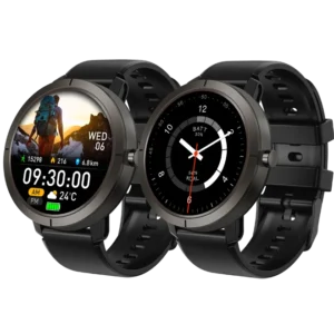 High End Fitness Tracker Newest GPS Smartwatch with AMOLED Screen and 5ATM and Swimming Support Pack of 3