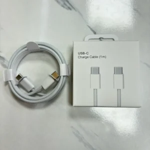 60W Braided USB C to USB C Cable 3.3ft Type C Fast Charger Woven Power Cord for Phone 16/15 Pro Max Plus Pack of 20