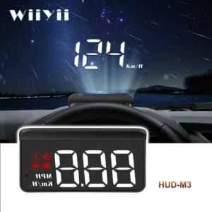 Top Sell Popular Head up Display M3 Automotive Projector Speed Meter Auto Obd2 HUD M3 for Universal Cars Pack of 2