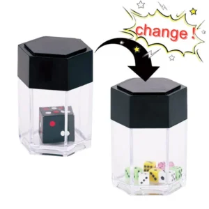 Explode Explosion Dice Easy Magic Tricks Prop Novelty Exploding DIce Magic Funny Toy Close-up Performance Joke Prank Toy