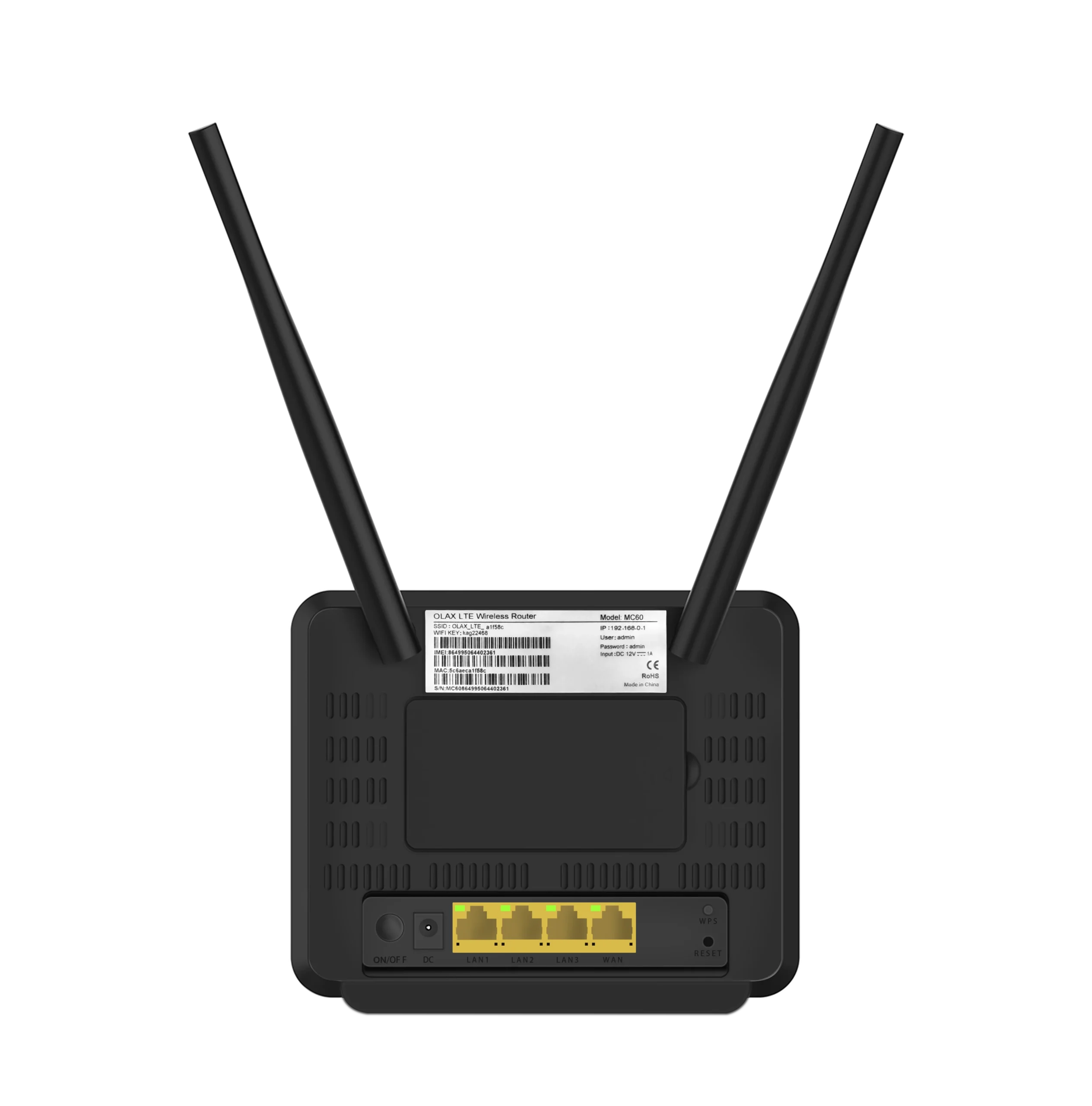 For OLAX MC60 5000mAh Battery Portable Bypass 4G Home B28 Wireless Router Wi-Fi Mobile 4G CPE Router Sim Card Firewall VPN - Image 2