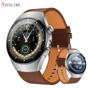New SK45 Heart Rate Monitoring Smart Watch for Men IP68 Waterproof BT Calling Sedentary Drink Reminder Reloj Inteligente