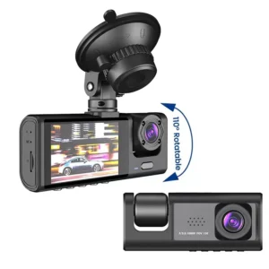 2025 New 3 Lens HD 1080P Car Black Box WiFi Loop Recording Car DVR Camera Dashboard Camera Night Vision Dash Cam for Car