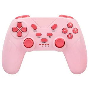 X6 Wireless Pro Controller Gamepad for Nintendo Switch PC Android IOS Phone Joystick Dual Vibration Phone Holder 2.4G Receiver Pack of 2