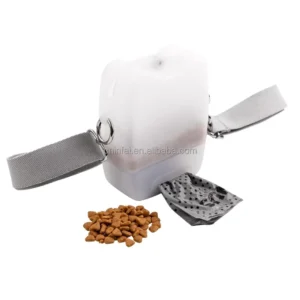 Chinfai Pet Travel Bag Waterproof Outdoor Dog Walking Waist Fanny Pack with Poop Bag Holder for Training Pack of 50