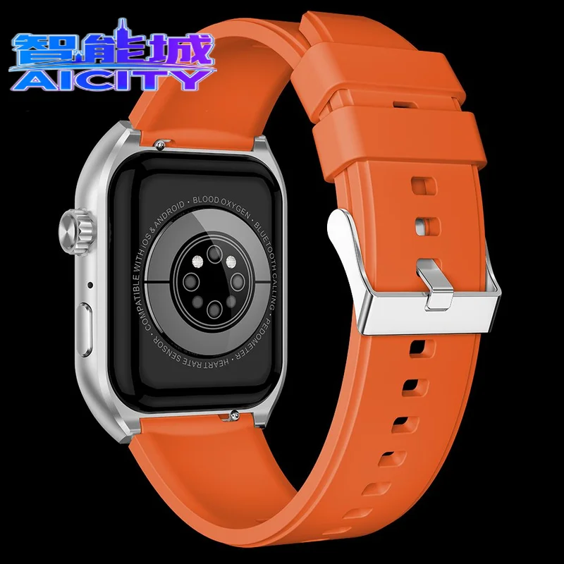 Best Selling Bt Call Wireless Charging Sport AM20 Series Smart Man Watch Luxury Silver Fitness tracker Smartwatch Japanese