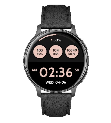 Women Bluetooth Call Smart Watch HT43 GPS Heart Rate & Blood Pressure Monitor 3ATM Waterproof Round Smart Watch - Image 4