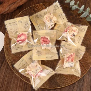 Food Grade PE Plastic Packaging Pouch for Gummy Candy Biscuit Snacks-Lucky Packing Wholesales Pouch