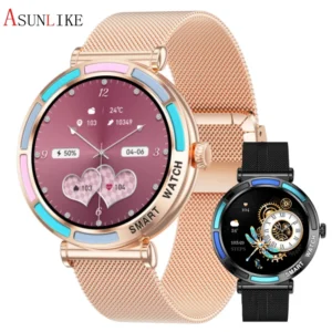 T9 Women's Smart Watch Multiple Sports Modes Message Reminder Heart Rate Sleep Pressure Monitoring Voice Assistant