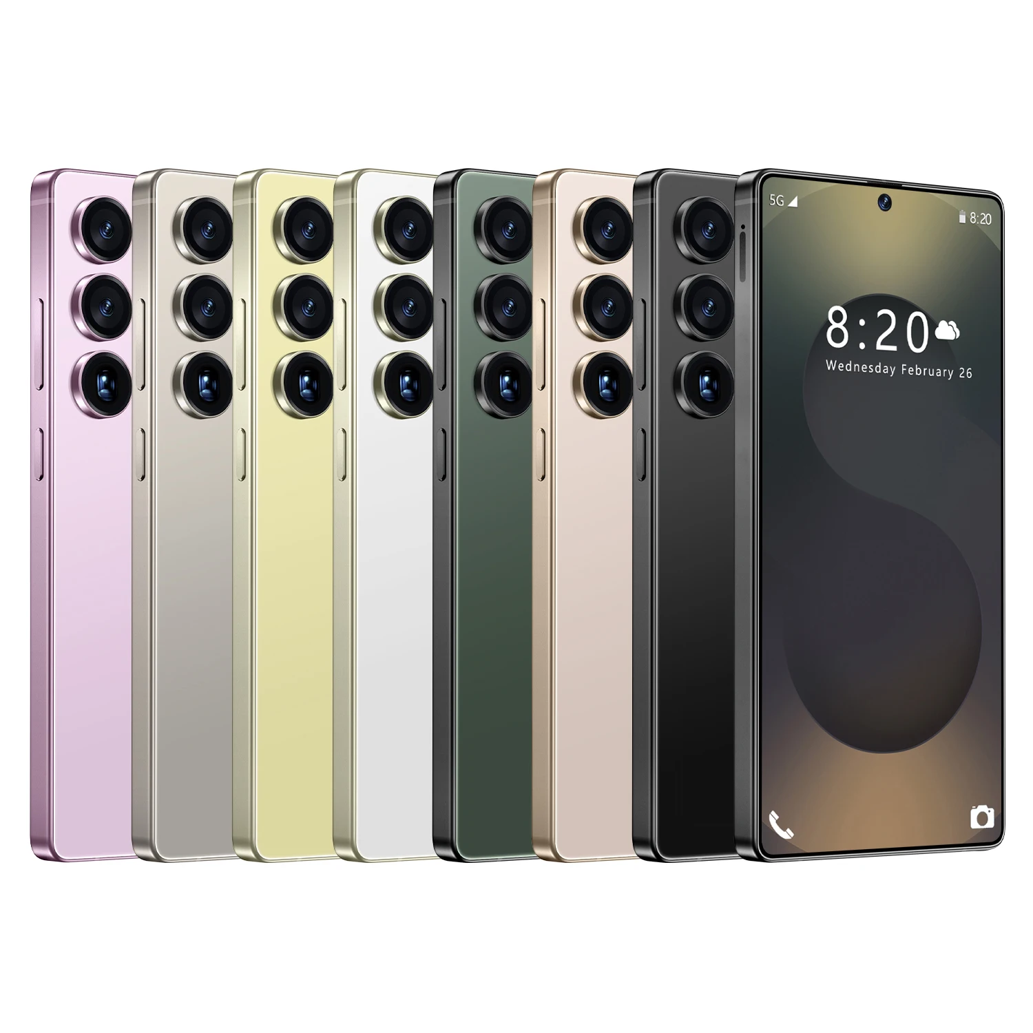 Cheap Big Screen Unlocked S25 Ultra Android Smart AI mobile phone 16GB+1TB 7.3 Inch Stylus Dual Sim 4g 5g Cell Phone - Image 4