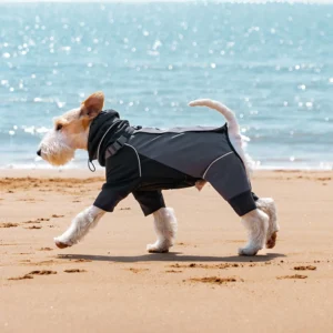 Luxury Dog Raincoat Four-legged Waterproof Custom Dog Jacket Fashionable Dog Accessories in Stocked for Outdoor Pack of 2