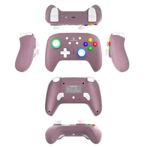 New Rg P01 Mini Wireless Gamepad Single Axis Effect Fingertip Esports Game Controller Pc Steam Hall Joystick Trigger Gift