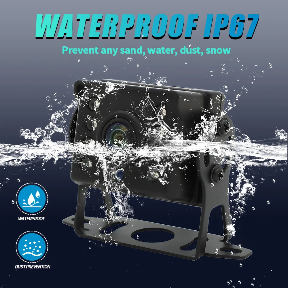 HD 1080P 7-Inch Wireless Reversing Car Monitor Night Vision Display Waterproof IP68 Rating for Cars Forklifts (HNY-SXT-7IN) - Image 2