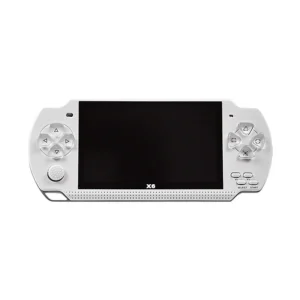 X6 Portable Retro Game Console PSP Like Support TV Out Games Box Mini Open Source Handheld Video Games Players