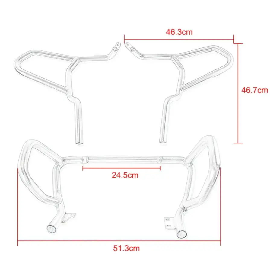 Customized Brand Logo - BM G310 GS/R: Chassis Skid Plate, Crash Bar, Side Bumper Frame, Fall Arrestor, Engine Skid Plate. - Image 2