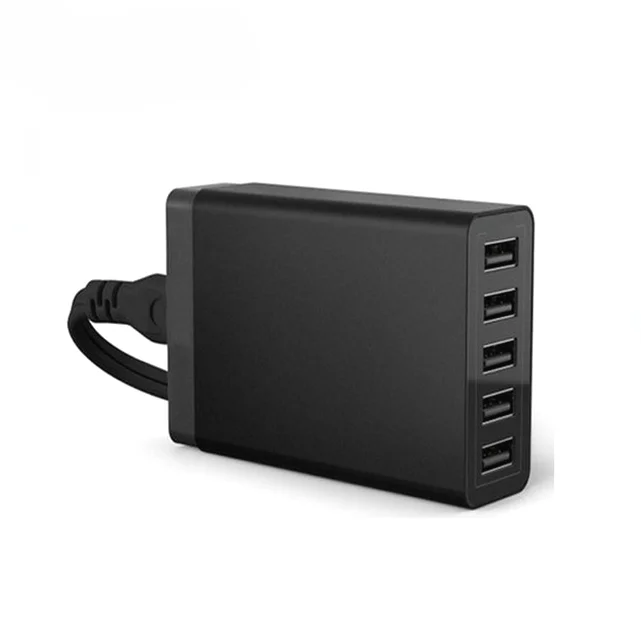 5 Ports USB Charger 40W 30W Mobile Phone Fast Usb Wall Charger Cargador Mobile Phone Charger With Package - Image 2