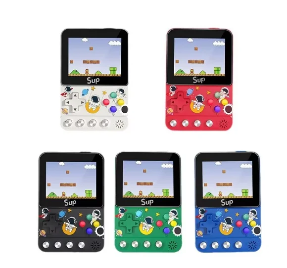 Travel Friendly Handheld Game Console - Retro Style, Modern Features, Rechargeable, Supports Multiplayer Mode Pack of 5 - Image 3