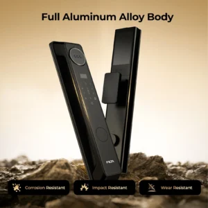 Filta 3D Face Camera Lock Digital Intelligent Door Lock Palm Vein Code Card Fingerprint Smart Door Lock Pack of 2