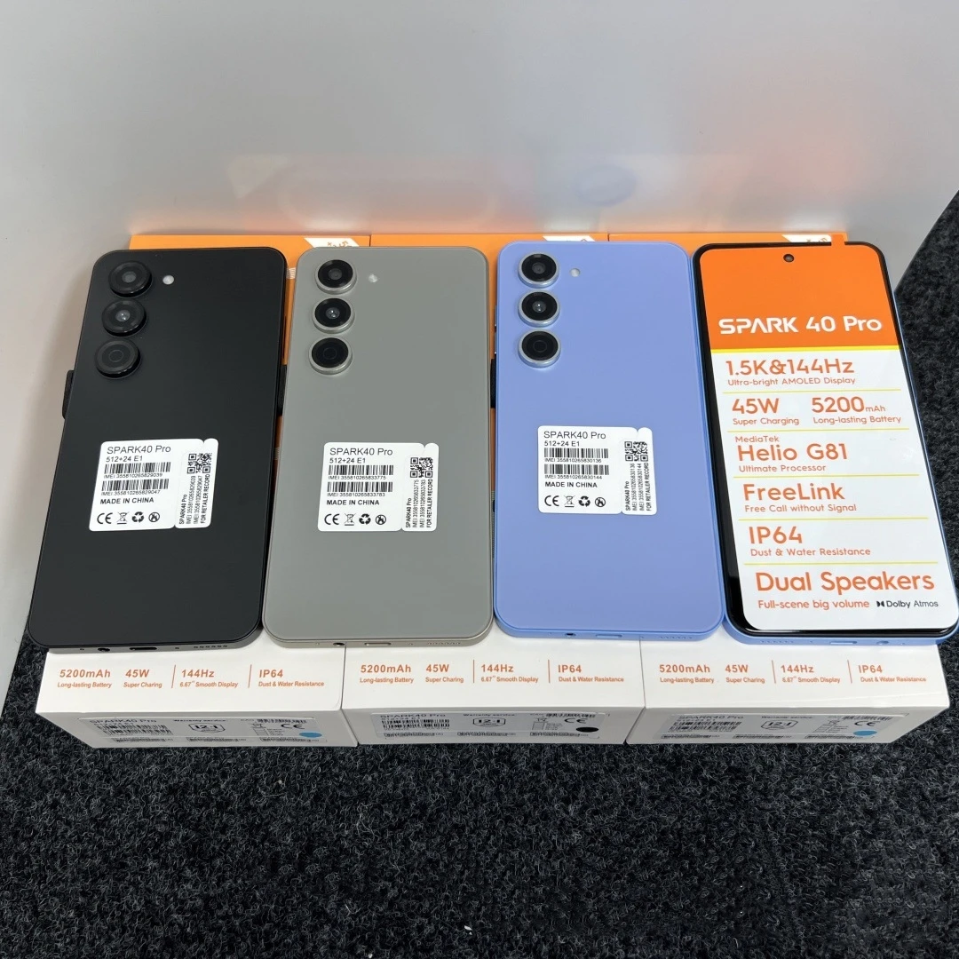 smartphone 24+512GB Spark40Pro phones mobile phone cases - Image 3