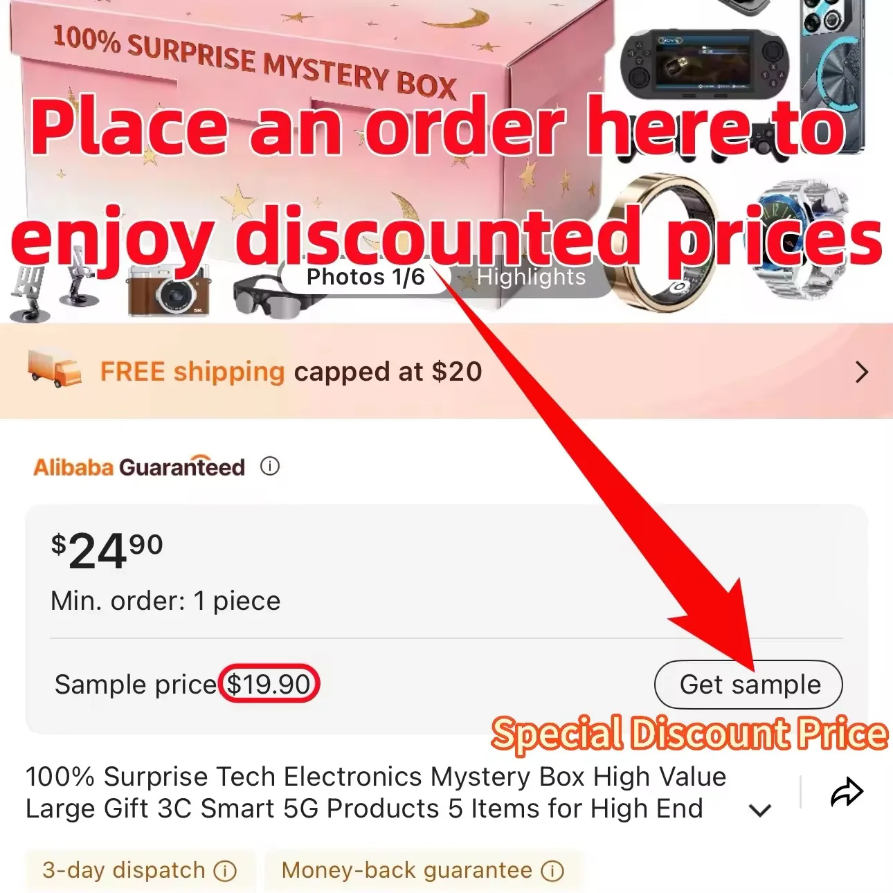 Top Selling Smartphone Smart Watch Tablet Laptop 3C Electronic Wearable Multiple Choices Random Advanced Blind Box Mystery Box - Image 2