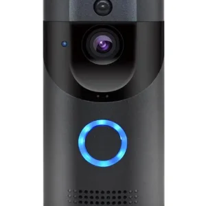 Doodle Wall Art WIFI Smart Doorbell-Home Monitoring with Water Resistance & Motion Detection Tuya App Intercom Doorbell