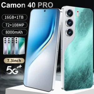Camon 40 Pro Power Techno 1TB 5G Smartphone 7.3inch 16+256GB/512GB/1TB 8000mAh Battery 108MP Camera 3G4G5G Mobile Phone