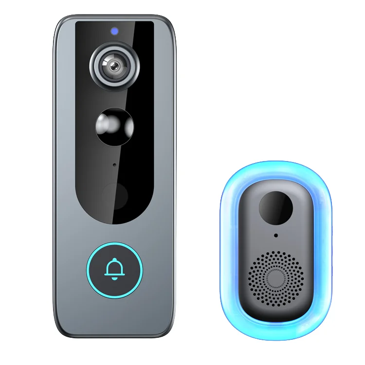 Door Bell Wifi Phone Intercom System Doorbell Video Camera for 3 Apartments Smart Wireless Best - Doorbell Video Camera - Image 4