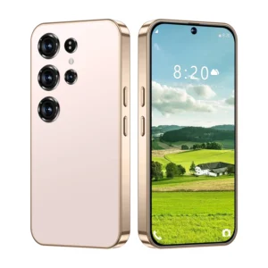 Metallic Frame S24 Ultra Smart Mini Phone Lightweight Android Mobile 2GB+16GB 144Hz HD LTE CDMA English French Spanish