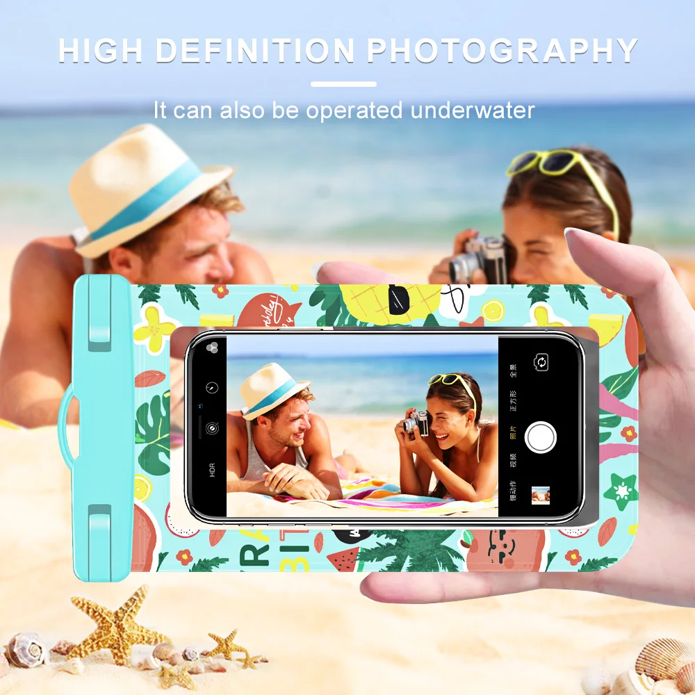 IPX8 Waterproof Smartphone Bag PVC TPU ABS Mobile Phone Pouch Water Proof Phone Cases Pack of 18 - Image 3