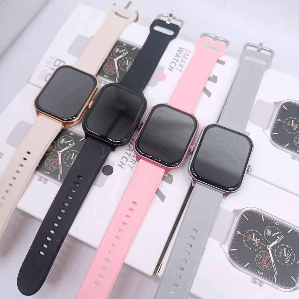 New L16 Smart Watches Big Screen BT Call Waterproof Fitness Tracker Hiwatchpro Men Women Ultra-thin Smartwatch - Image 4