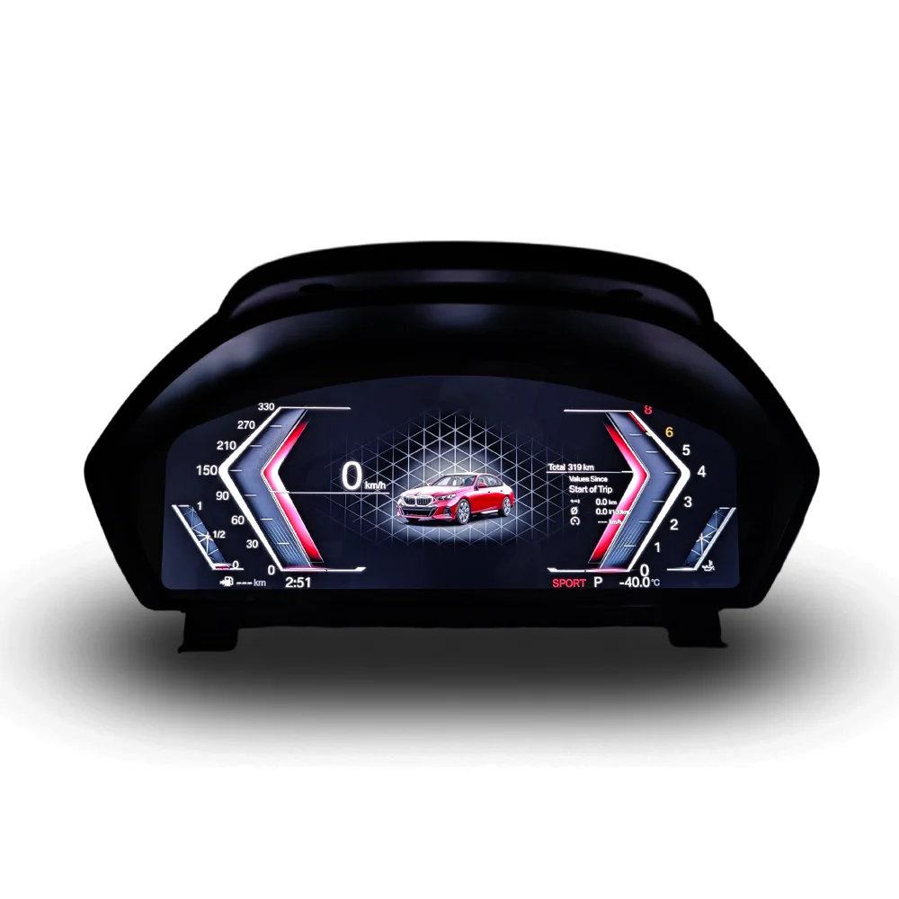 12.3 Inch LCD Digital Instrument Cluster for BMW F10 F11 F18 F06 F12 F13 F01 F02 F30 F20 E60 E71 E90 - Image 4