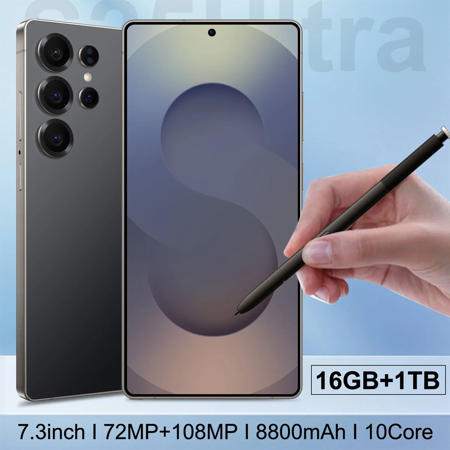 Listing OEM ODM S25 ultra AI Smart Phone GSM WCDAM LTE 5G Mobile Phone Big Screen Big Memory Big Battery Cell Phone - Image 2