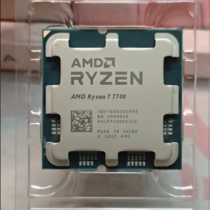 AMD Ryzen 7 7700X Zen4 Architecture AM5 Platform 4nm 8-Core 16-Thread High-Performance Desktop CPU