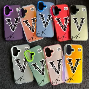 Fashion Brand IMD Designer Coque Vrunk Case 16 15 14 13 Pro Max 13 12 Mini 11 Stylish Colorful Mobile Cover for iPhone 17 Pack of 5