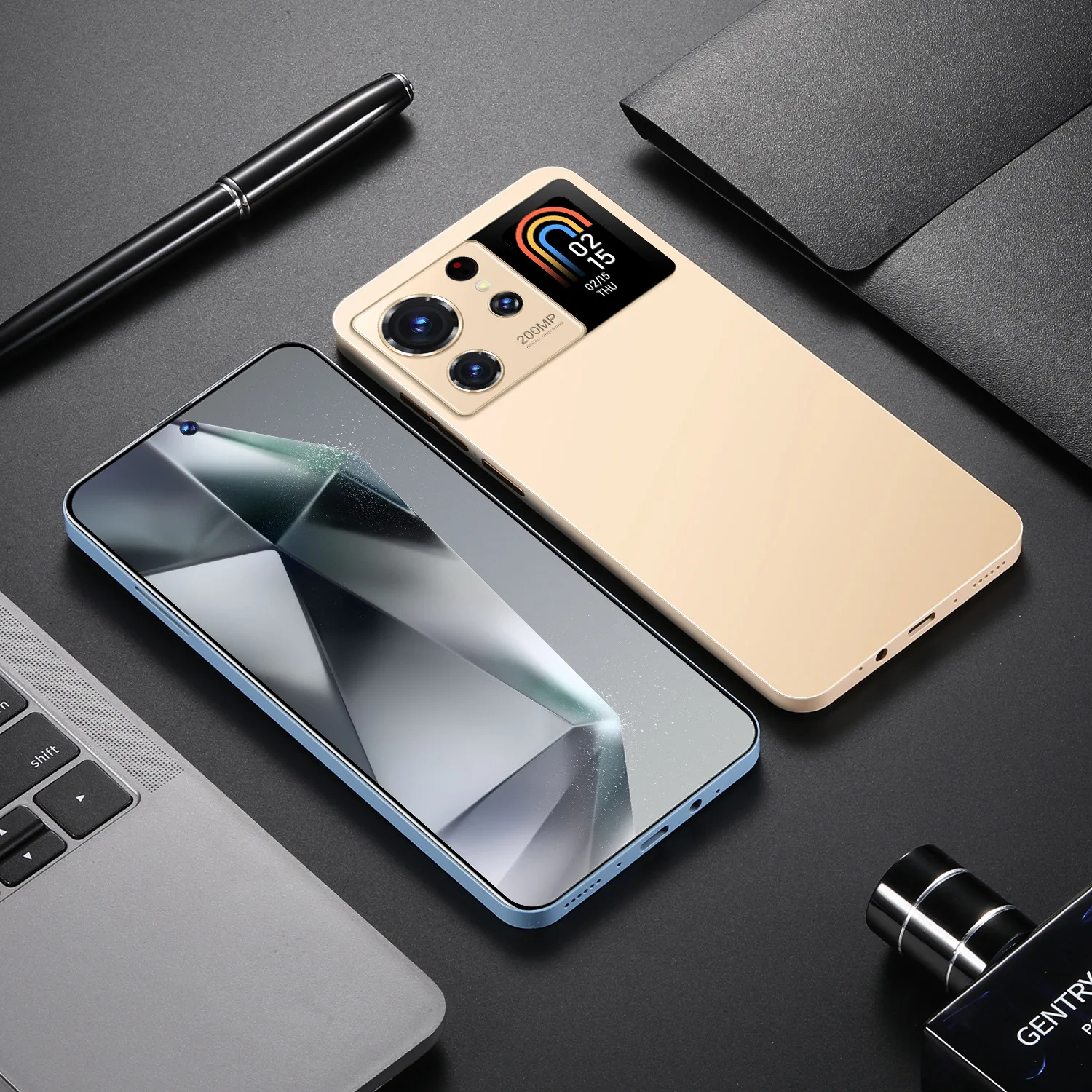 Crisp Details Note 40 Pro 16+1tb 5g-smartphone 7.3 Inch Unlocked Dual Card 5G Cellphone HD OEM New Smartphone Deal - Image 3