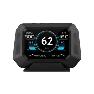 HUD P21 Smart Gauge OBD2+GPS Head up Display 12 Languages Speedometer with Slope Meter Turbo Boost
