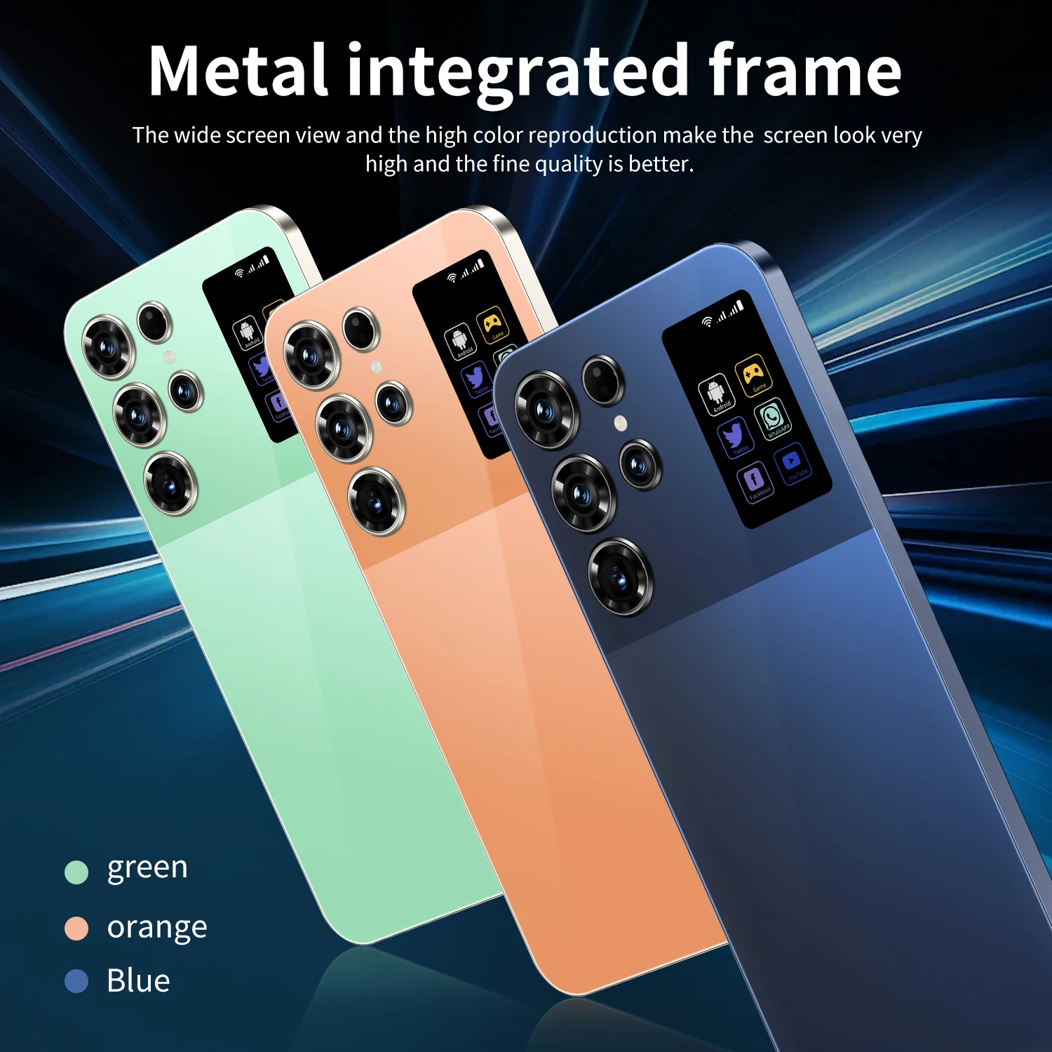 mobile phone s26 super 16gb +256gb smartphone 7.3inch unlocked 5g mobile phone mobile phone wholesale price - Image 4