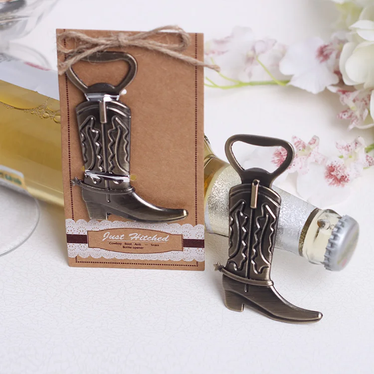 Factory Creative Cowboy Boots Beer Bottle Opener Novelty Metal Crafts Wedding Party Door Small Gifts Wholesale Pack of 10 - Image 4