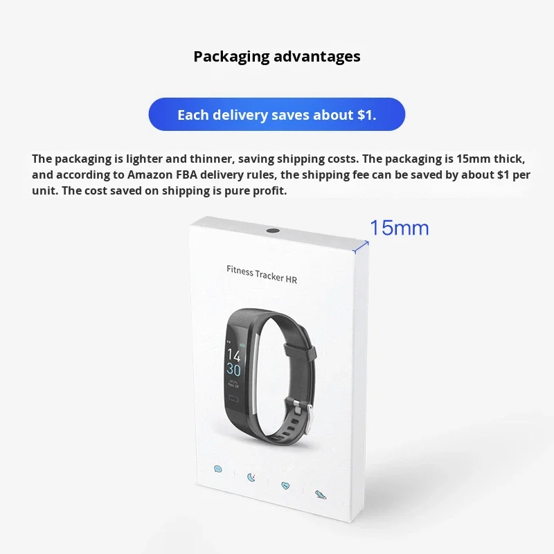 S5 Smart Bracelet Watch-Body Temperature Blood Pressure Monitor Heart Rate Step Counter TFT Screen 15-21 Days Battery Life Blood Pack of 10 - Image 3
