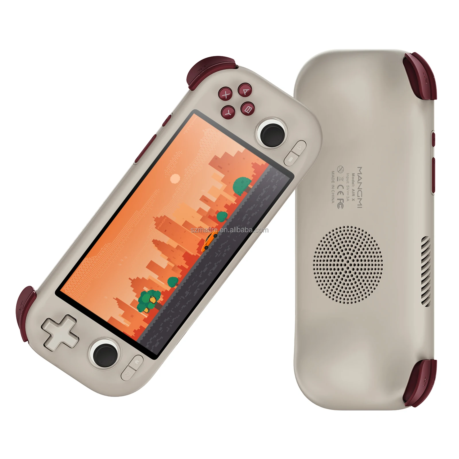 Mangmi AIR X Android 14 Game Consoles 5.5 Inch 1080P Touch Screen 5000mAh 4+64GB 20+Simulators Retro Video Handheld Game Console