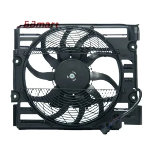 BBmart Car Accessories Electric Radiator Cooling Fan Auto Spare Parts for 1995-2003 BMW 5 Series E39 OE 64548380780 Pack of 10