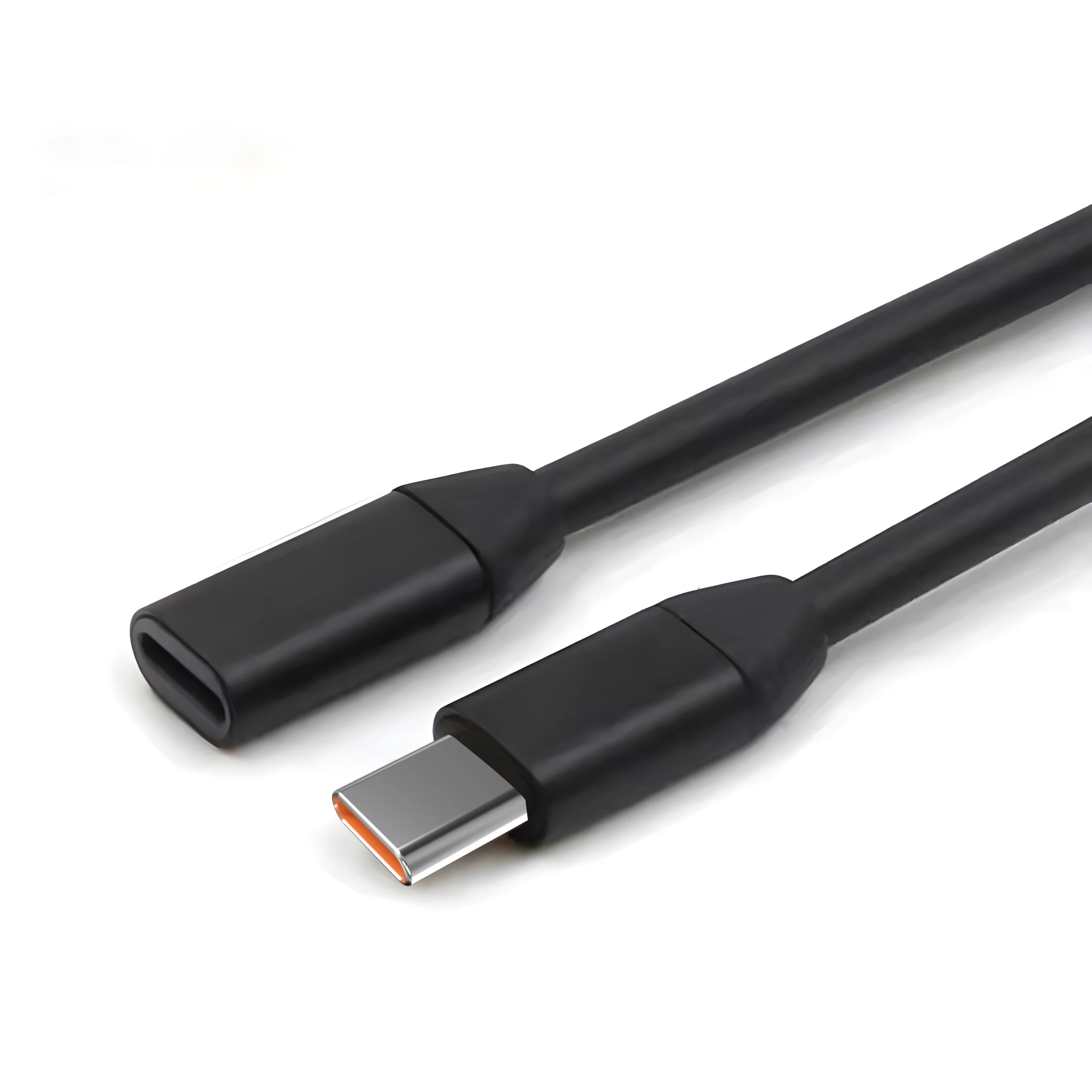 1M Aluminum Alloy USB C to L Extension Cable USB 3.1 Type C Male to Female Data for Mobile Phone Charging and Data Transmission Pack of 100