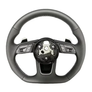For Audi A3 8Y 8P 8V B8 B9 TTS A4 B8 B8.5 A5 A6 C6 C7 C8 4F A7 A8 Q3 Q5 S3 8V S4 S5 Rs3 Rs4 Rs5 Rs7 Tt 8J R8 Steering Wheel