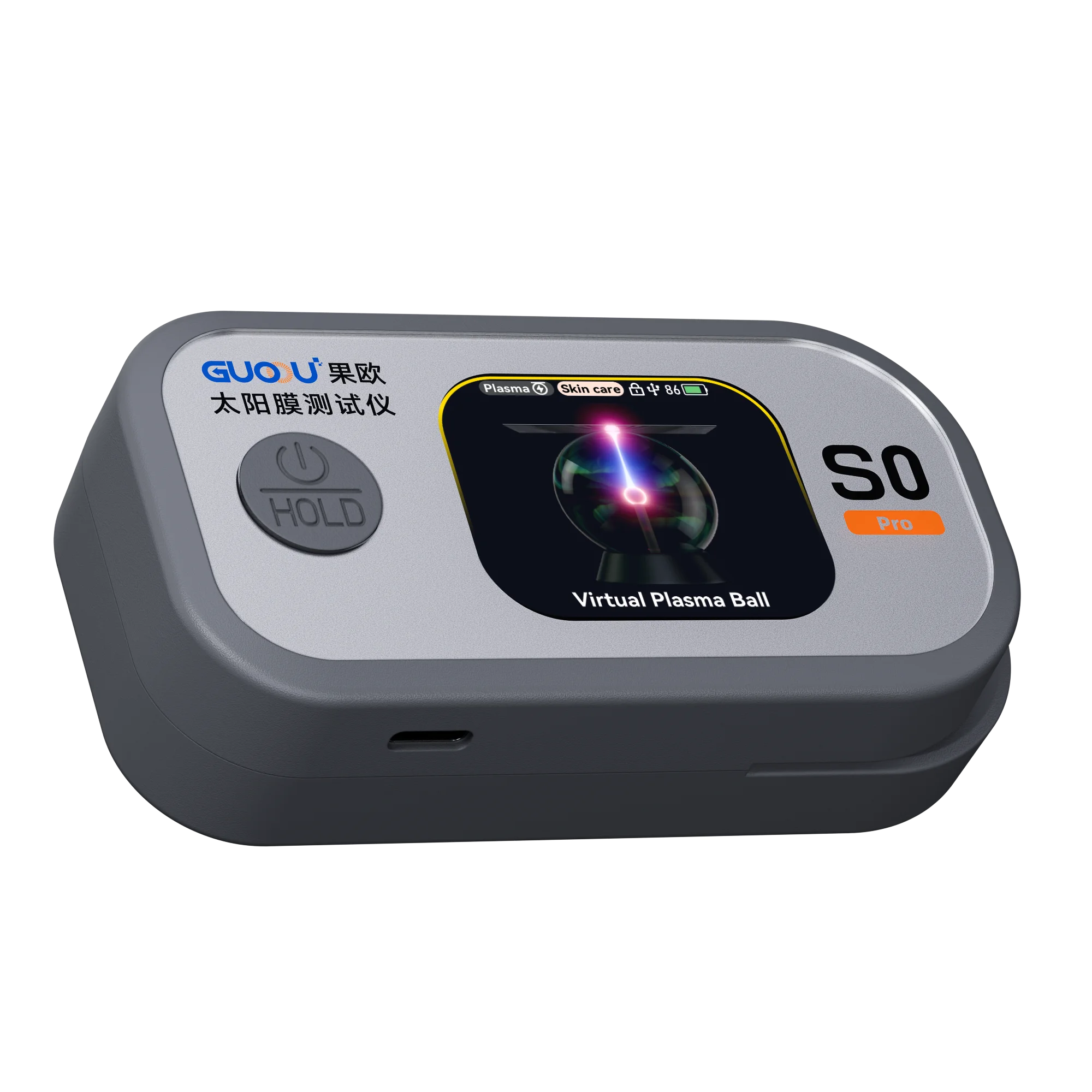 GUOOU S0 Pro Handheld Solar Film Tester with UVR/IRR 1400nm/VLT Parameters with 2.01 Inches Color Screen &Battery Included - Image 4