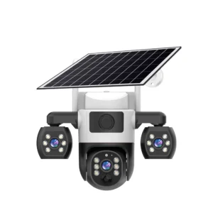 Factory Price V380 Pro SC26-W-L 3 Lens 3 Screen 6MP Pan-Tilt PTZ Camera Night Vision Two-Way Audio Built-in Mic 4G