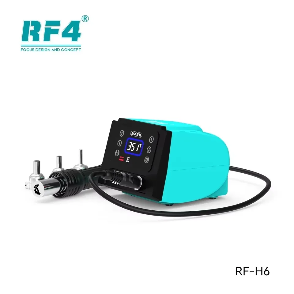 RF4 RF-H6 NEW 600W Hot Air Gun Repair and Disassembly Soldering Station for Mobile Phone BGA Motherboard Blow Welding Station - Image 3