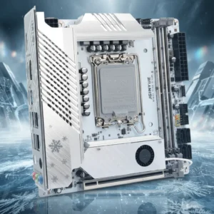 JGINYUE B760I Snow Dream D4 Motherboard DDR4 ITX PC Motherboard Supports 12th 13th Generation Platform Processors