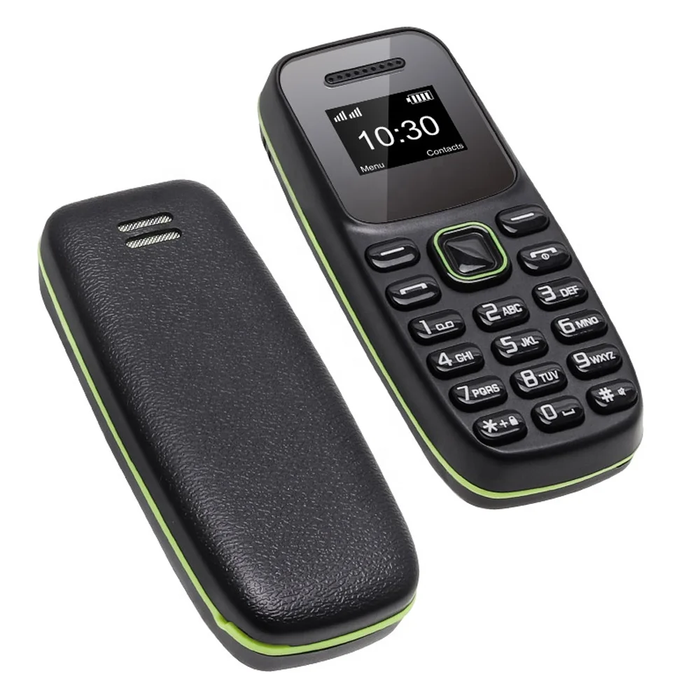 BM310 Mini Mobile Phones Dual SIM Card Slots 2G GSM 0.66 Inch Bluetooth-compatible Cellphone Headphone Automatic Call Recording Pack of 5